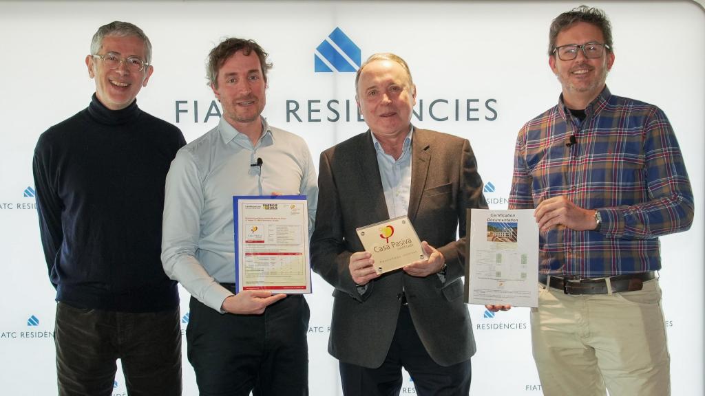 FIATC Residències ha obtingut el certificat Passivhaus