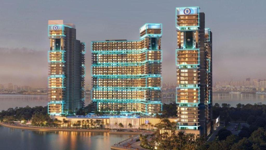 'Render' de les futures Chelsea Residences a Dubai