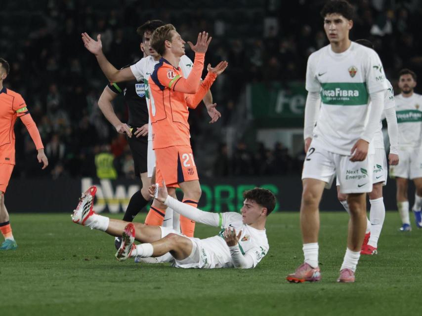 Frenkie de Jong, en Elche