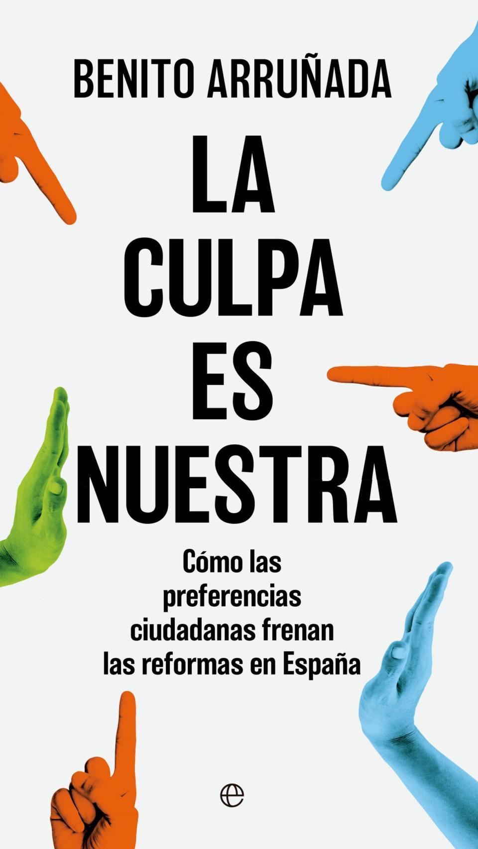 Portada de 'La culpa és nostra', de Benito Arruñada