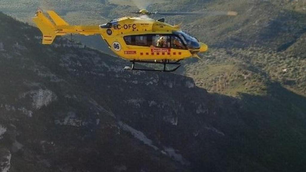 Un helicóptero de los bomberos (archivo)