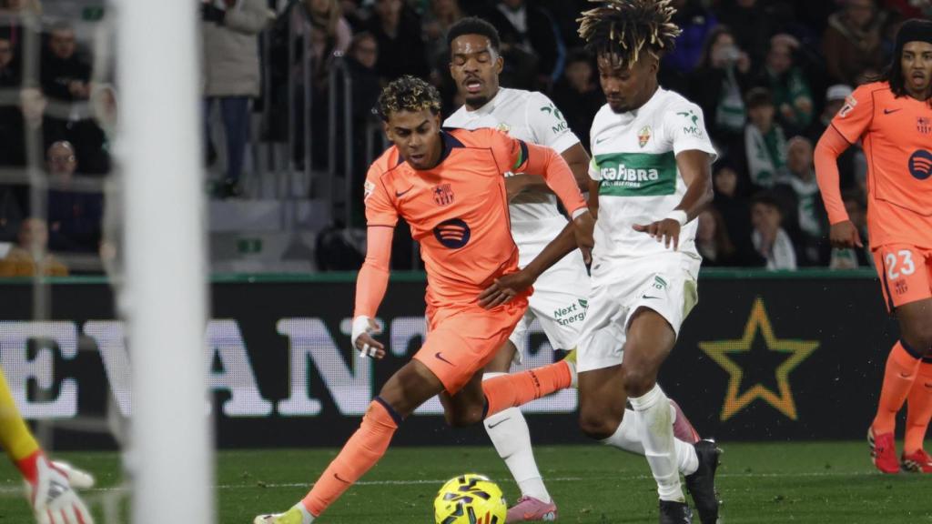 Lamine Yamal, contra el Elche