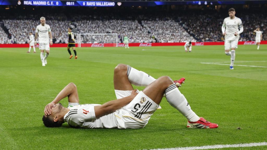 Lesió de Bellingham en el Madrid-Rayo