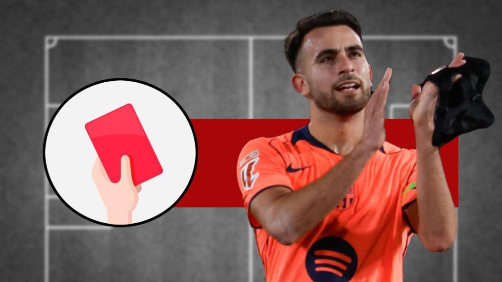 Tarjeta roja en el Elche-Barça para Éric García