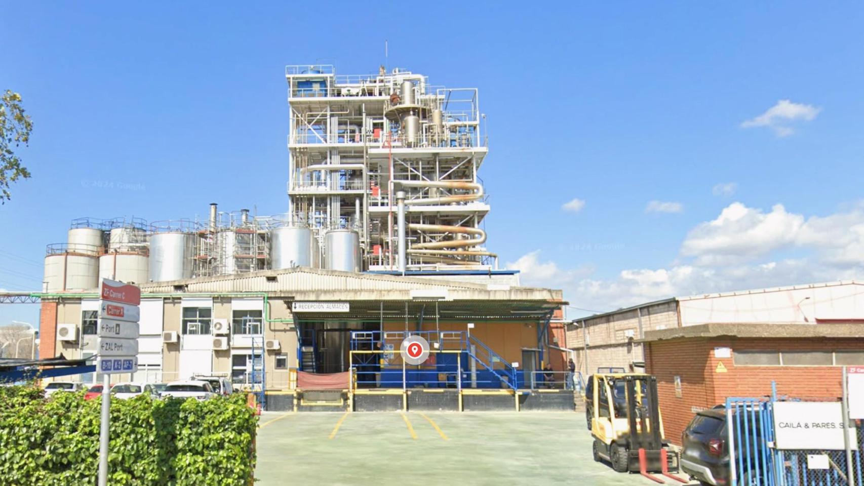 Fábrica de Cailà & Parés en la Zona Franca