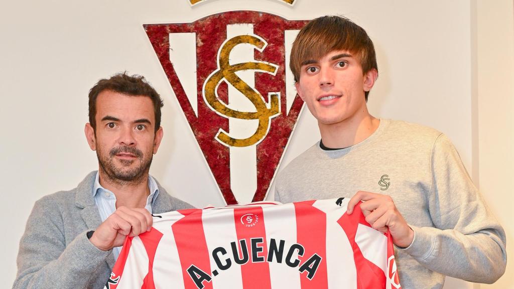 Andrés Cuenca, cedido al Sporting de Gijón