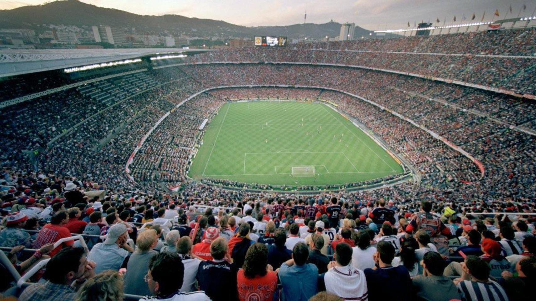 Final de la Champions de 1999 en el Camp Nou