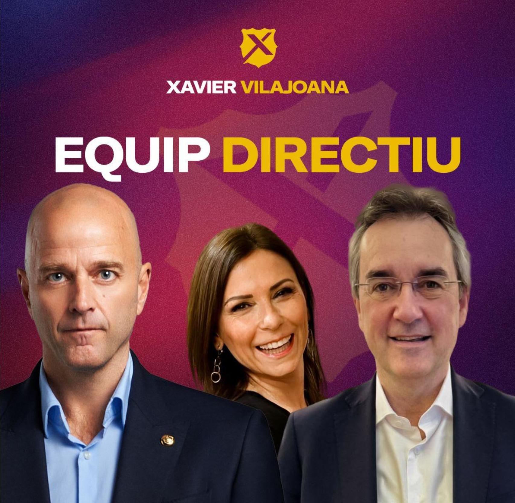 Xavier Vilajoana incorpora Núria-Anna Salas i Eduard Torres com a membres de la seva precandidatura