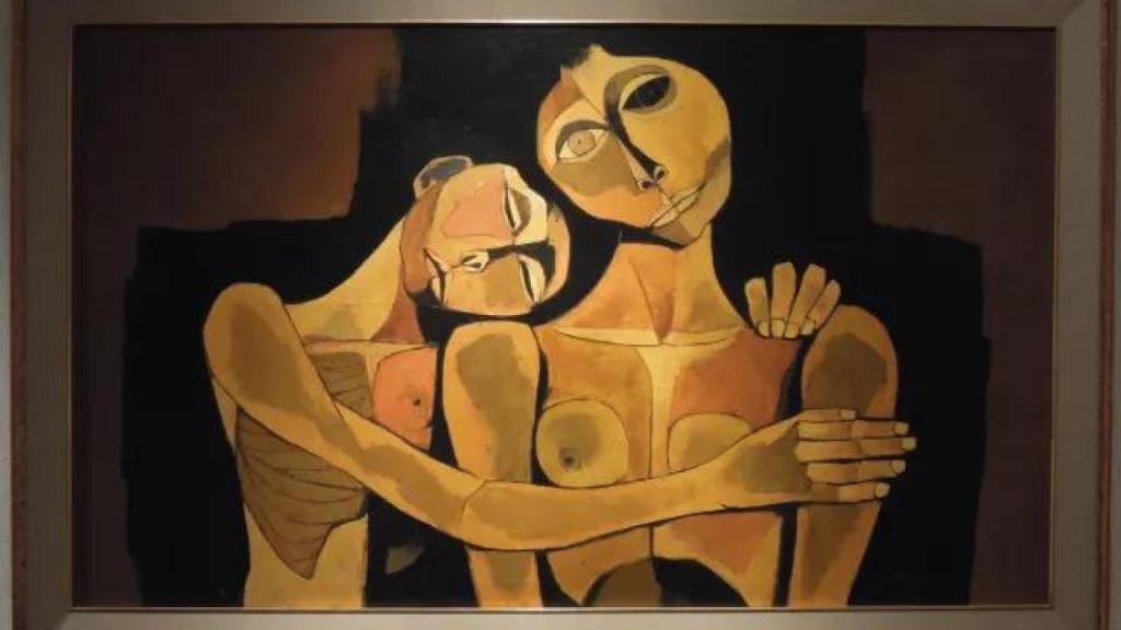 'Madre y niño', de Oswaldo Guayasamín