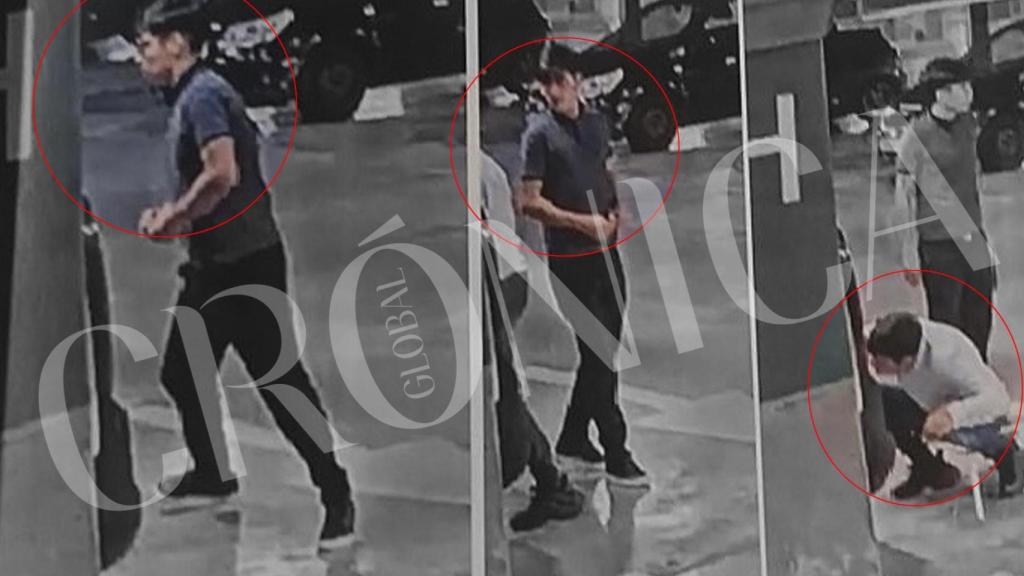 Secuencia del robo de Matías I. F. en el aparcamiento del Ikea de Badalona