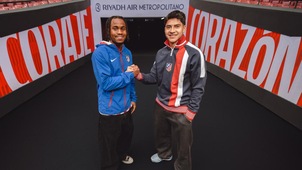 Ademola Lookman i Obed Vargas, nous fitxatges hivernals de l'Atlètic de Madrid