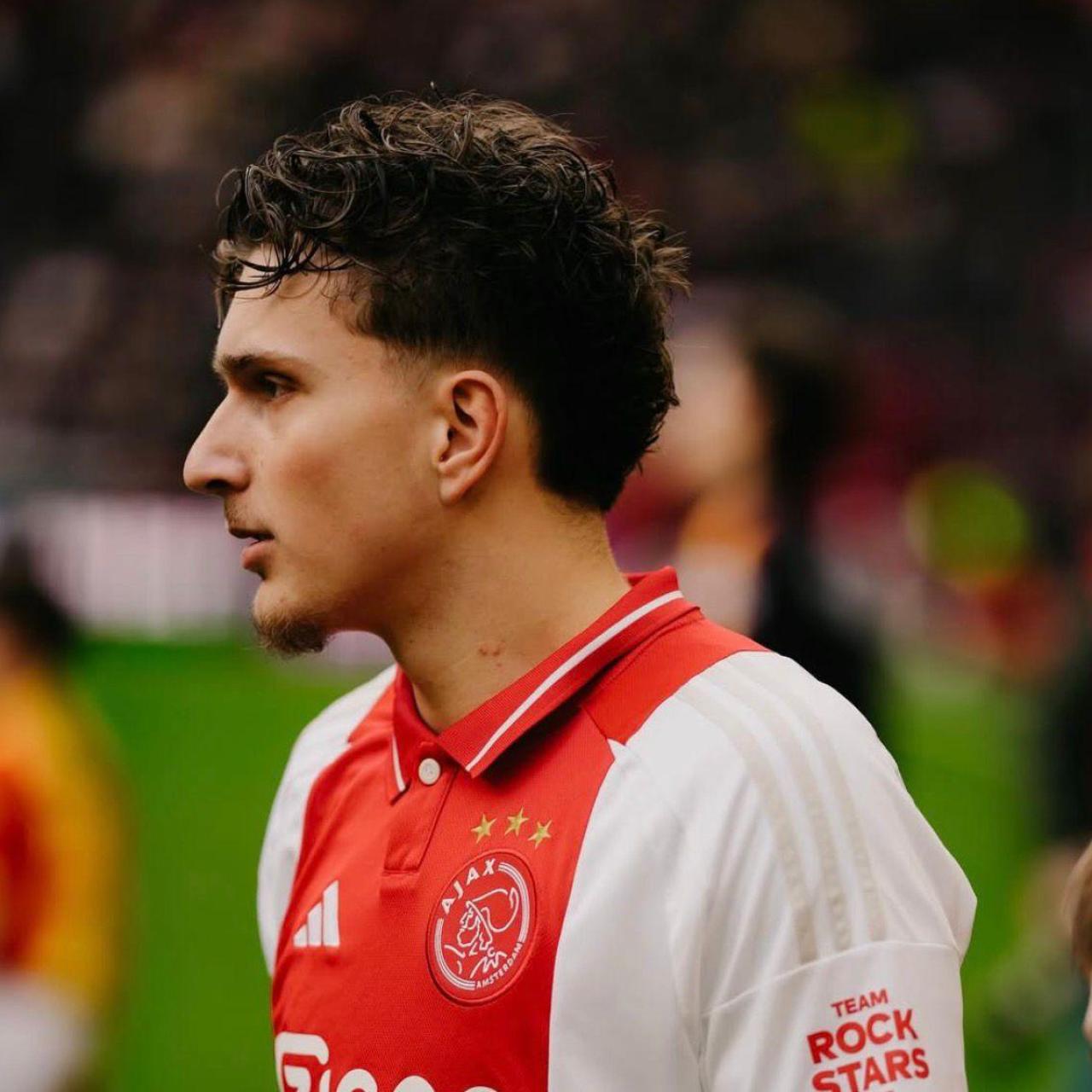 Mika Godts amb l'Ajax