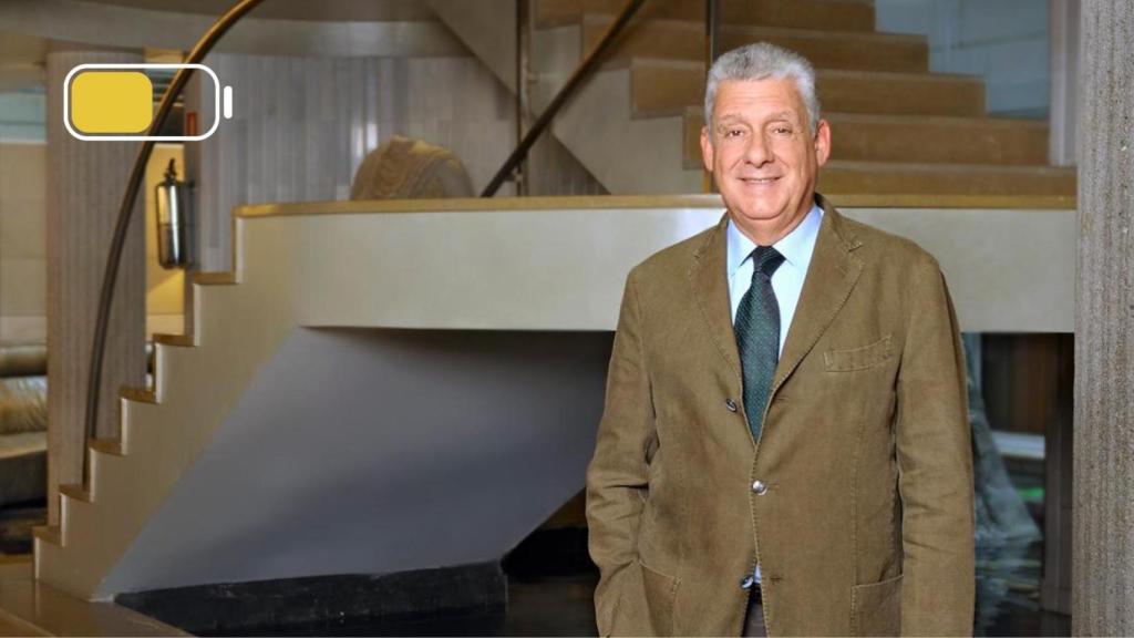 Montaje con una fotografía de Jordi Clos Llombart, presidente de Gremi d'Hotels Barcelona