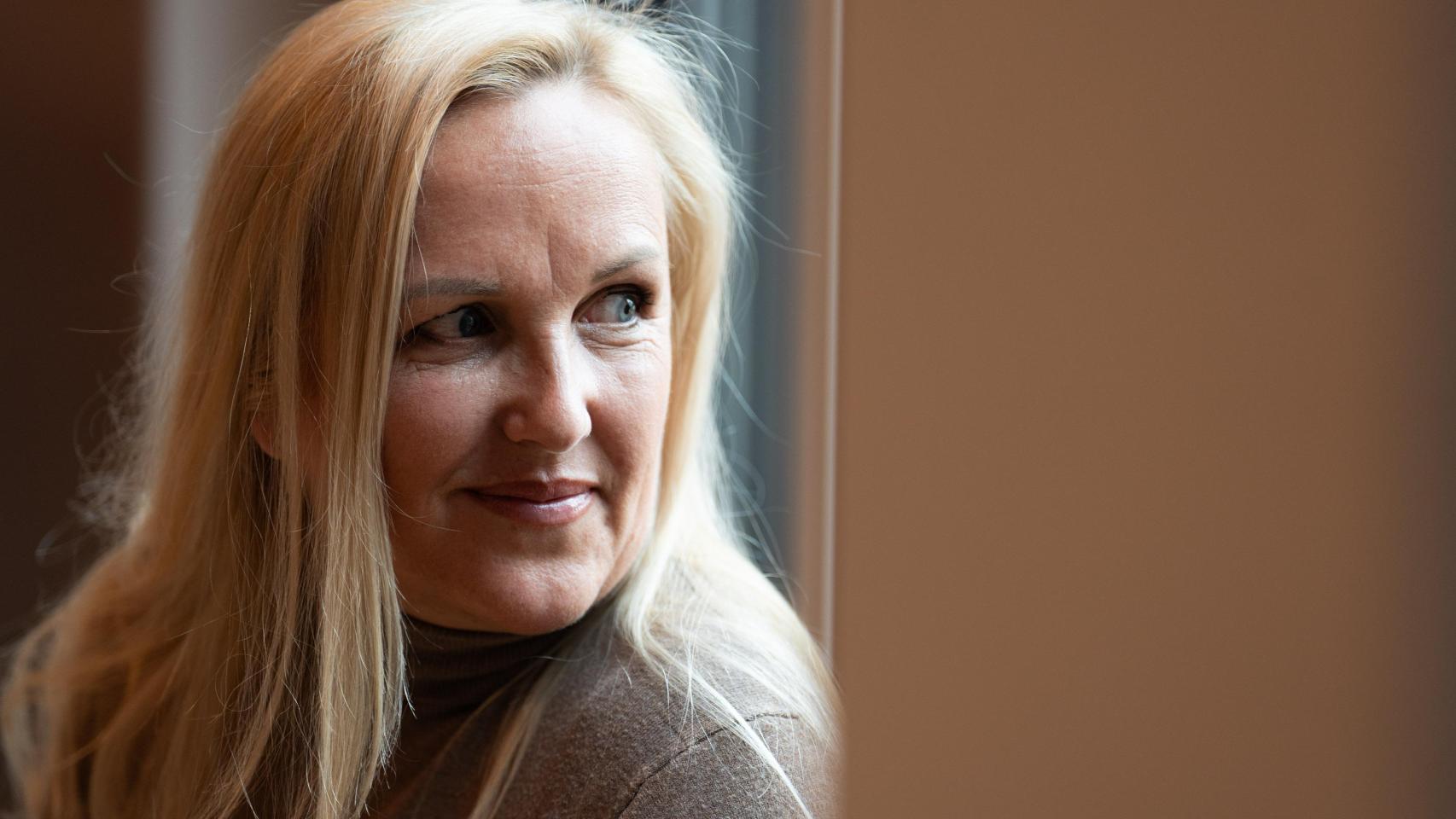 Montse Cruxens, experta en licitaciones, en las dependencias de 'Crónica Global'