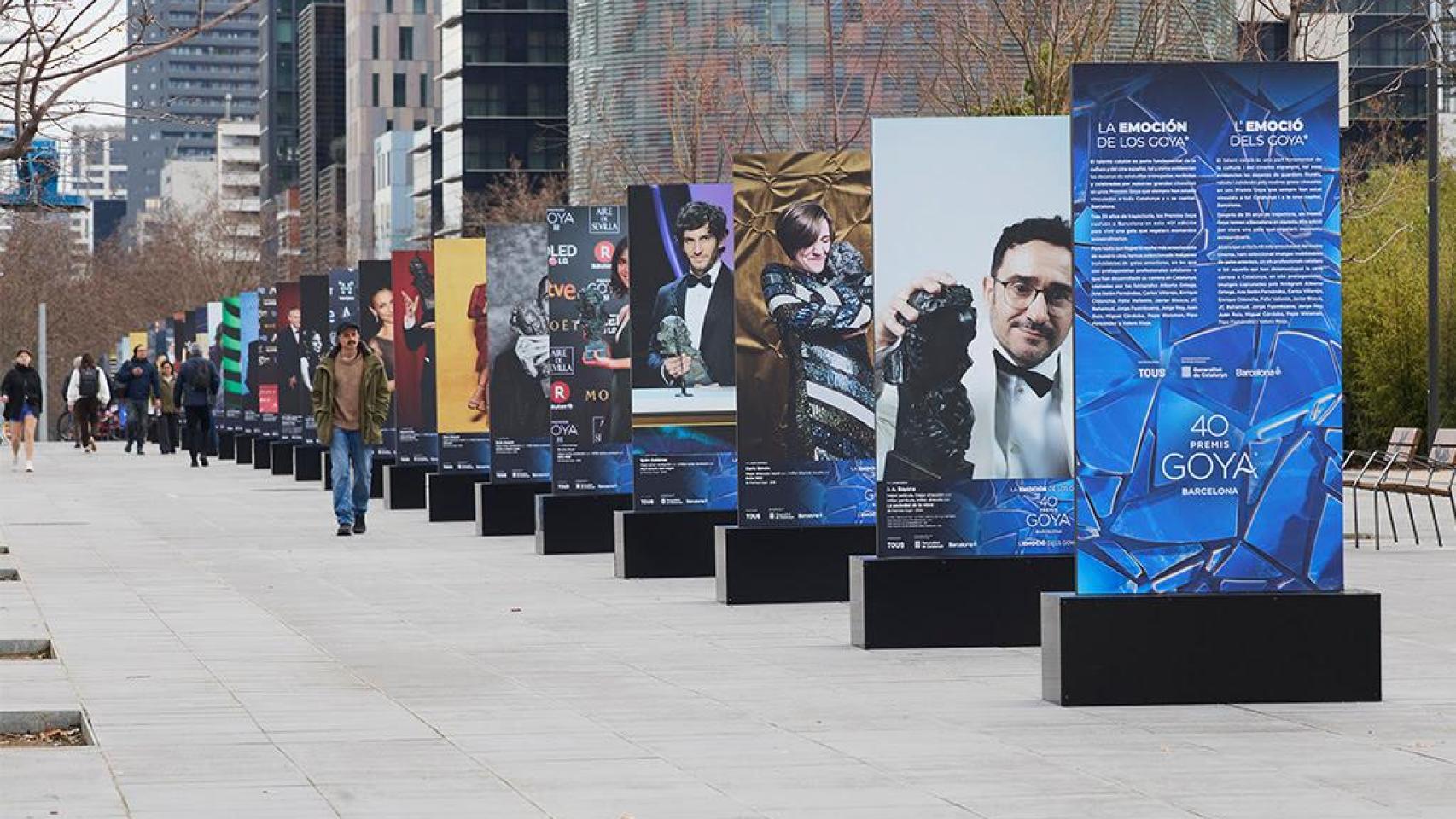 TOUS y los Goya crean un nuevo 'paseo de la fama' en Barcelona: Es un orgullo y una oportunidad única