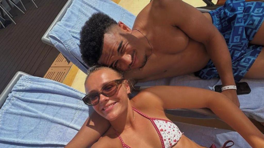 Martine Fenger y Pedro Soma, la nueva pareja de moda del FC Barcelona