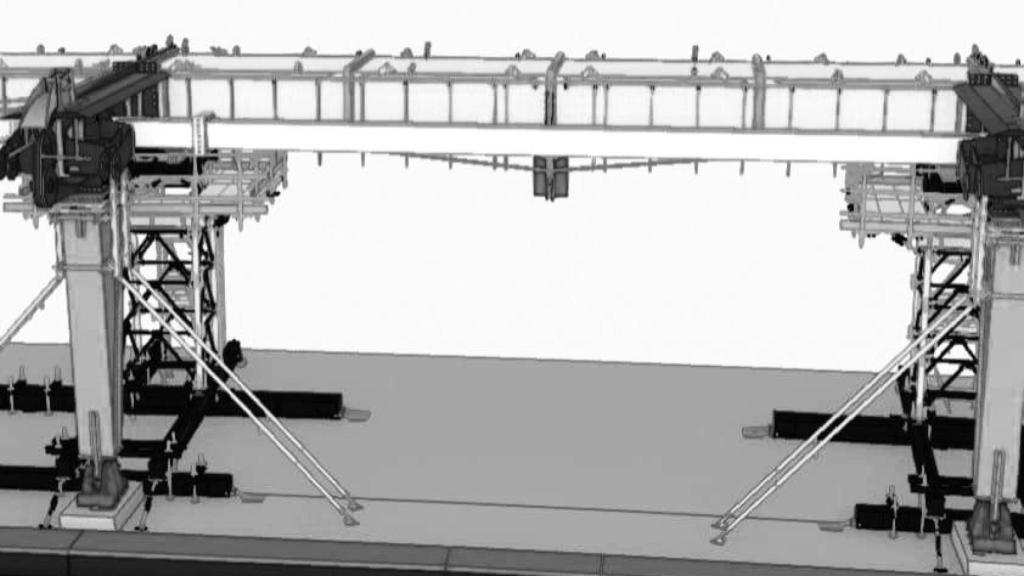 Plànols de la instal·lació dels pilars de la coberta de l'Spotify Camp Nou (2)