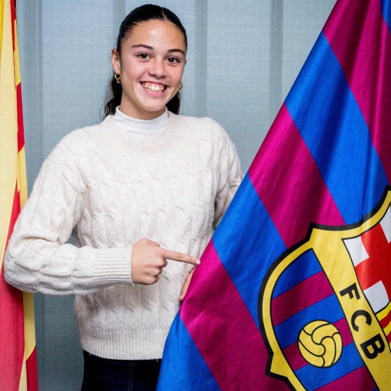 Carolina Ferrera, nueva jugadora del Barça Femenino B