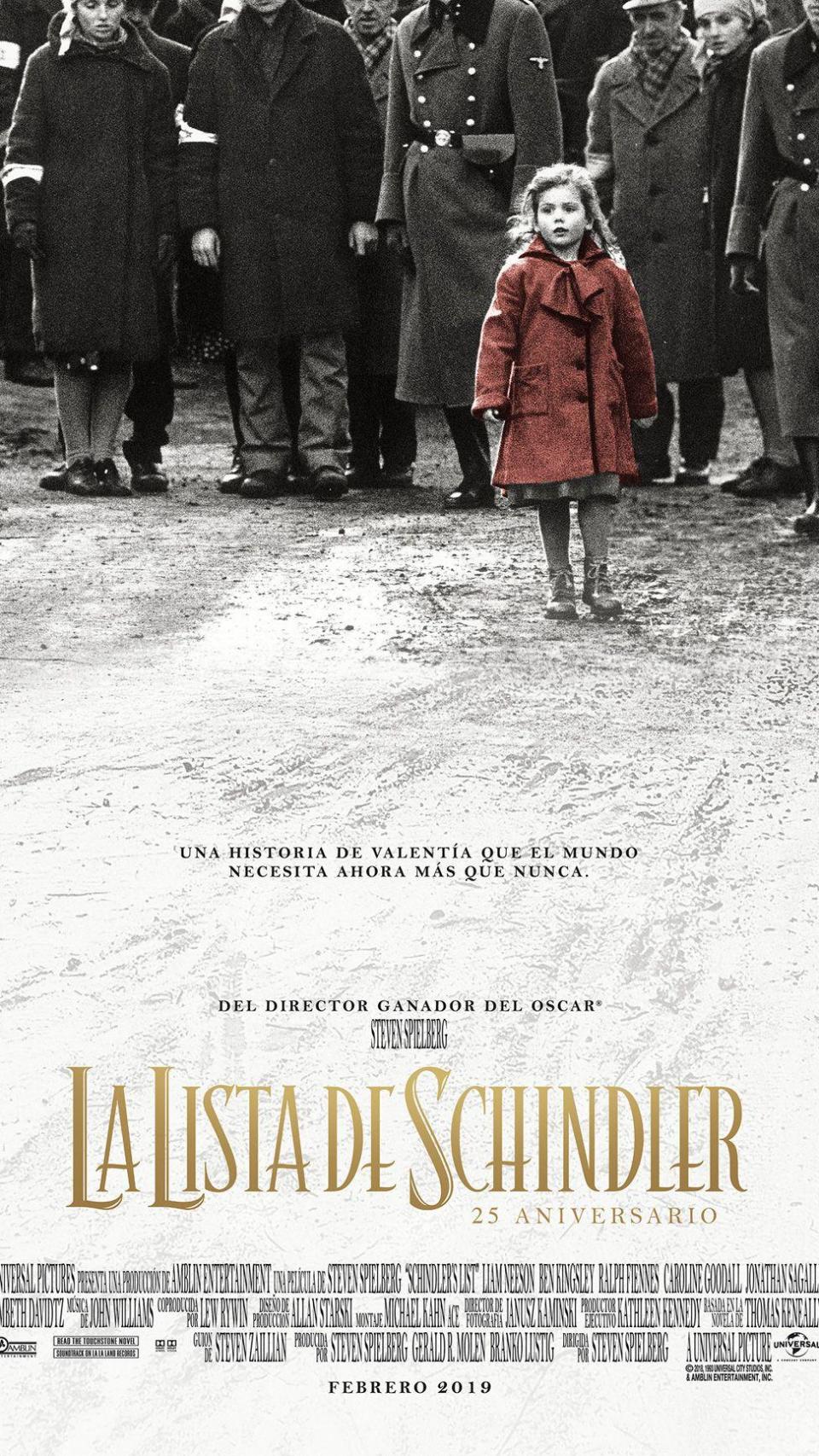 'La lista de Schindler'
