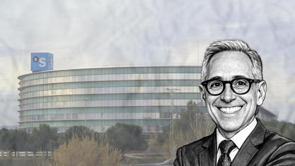 Caricatura de Marc Armengol, el nuevo CEO del Sabadell