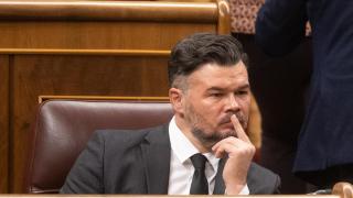 El portavoz de ERC en el Congreso, Gabriel Rufián