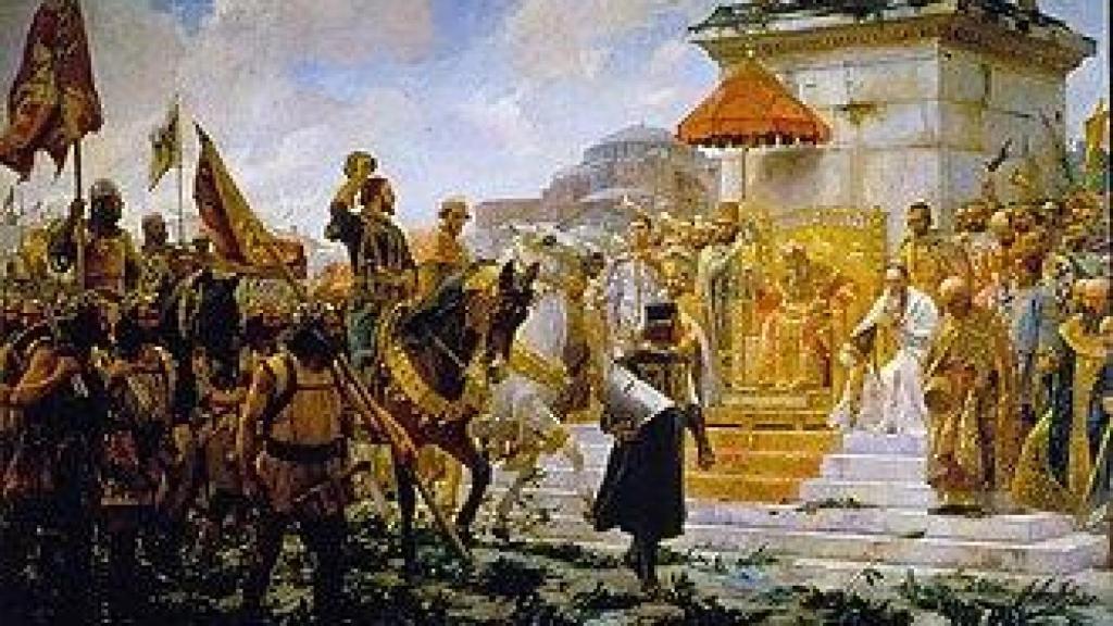 Entrada de Roger de Flor en Constantinopla, de José Moreno Carbonero (1888)