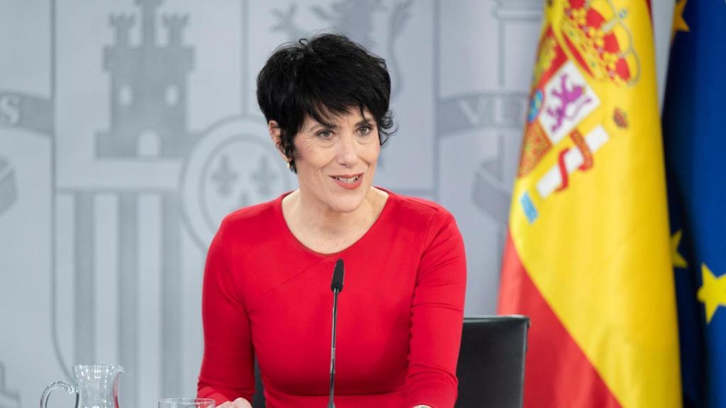 La ministra de Inclusión Seguridad Social y Migracioneas y portavoz del Gobierno, Elma Saiz, durante una rueda de prensa tras el Consejo de Ministros / Europa Press