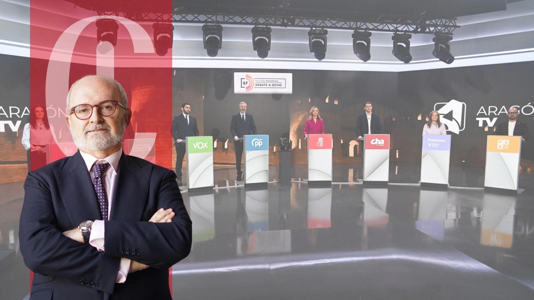 Debate electoral en Aragón