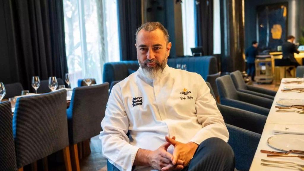 Rafa Zafra posa para 'Hule y Mantel'