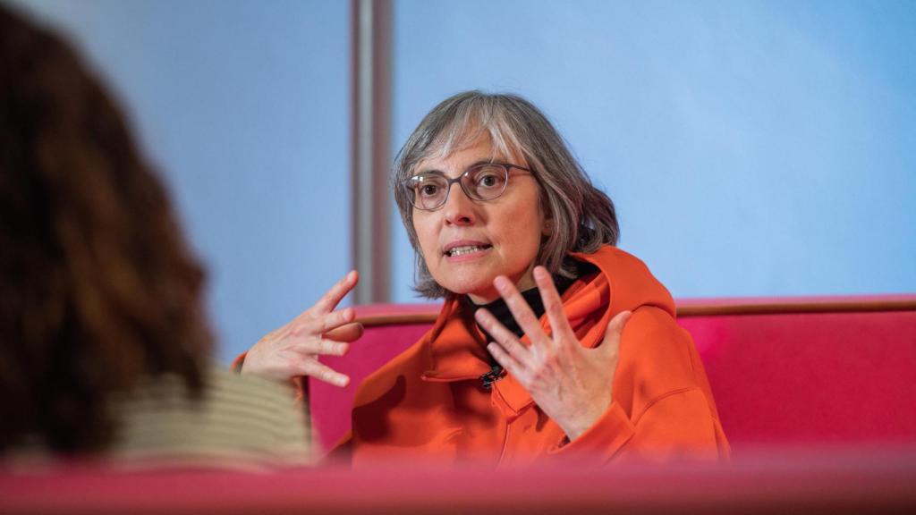 La historiadora Martina Millà en una entrevista