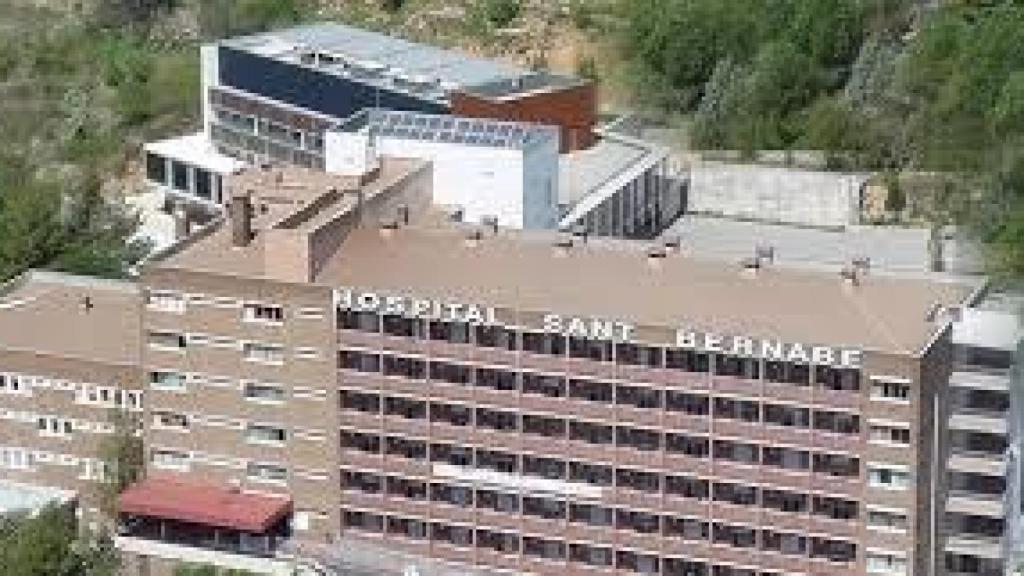 Façana del centre sanitari de Berga