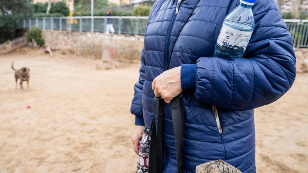 Una veïna de Sarrià que ha coincidit amb Mounir Nasraoui a l'àrea de gossos