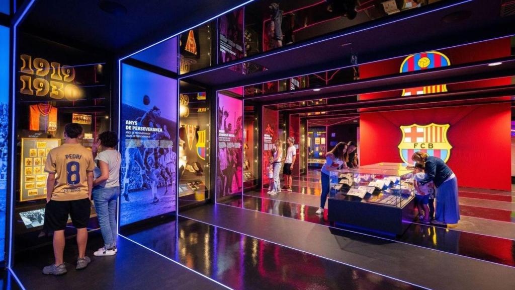 El Barça Immersive Tour, museo temporal del Barça durante las obras del Spotify Camp Nou