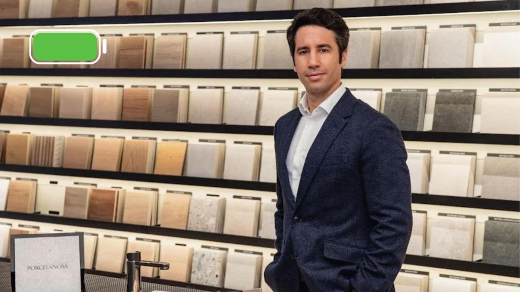 Pedro Marchante, gerente de Porcelanosa en Cataluña