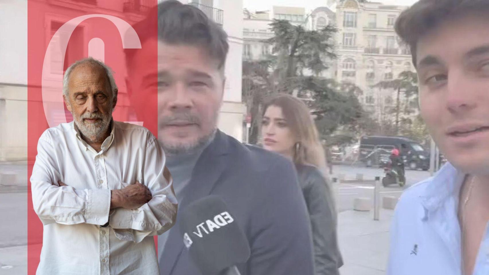 Gabriel Rufián y Vito Quiles