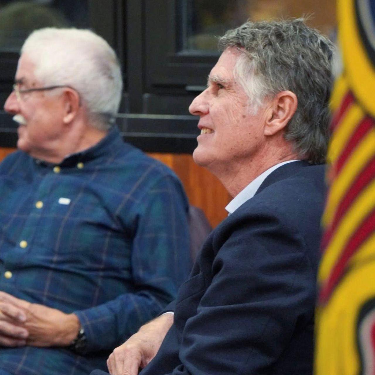 Jaume Guardiola en un acto de 'Nosaltres'