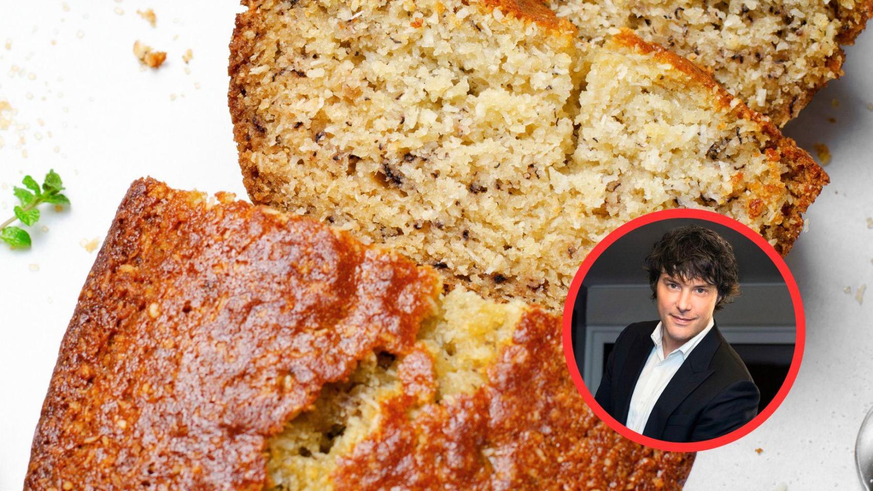 Bizcocho de plátano y Jordi Cruz