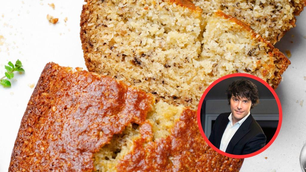 Bizcocho de plátano y Jordi Cruz