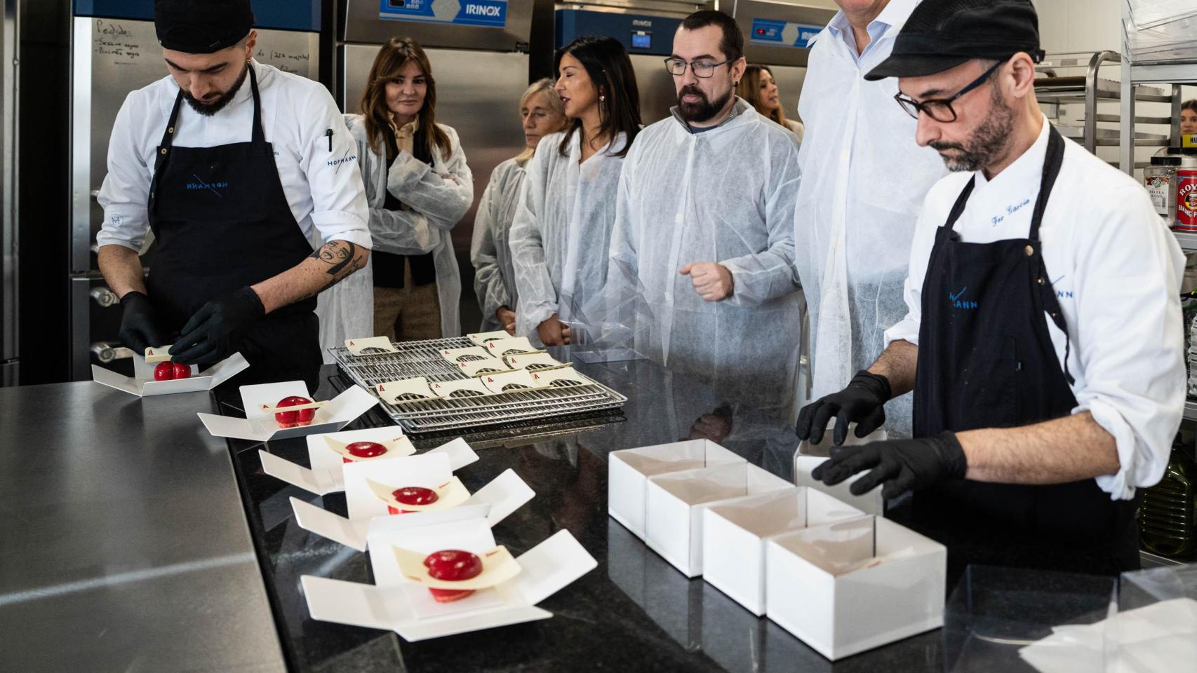 Inauguración del centro de I+D de Hoffman en Badalona