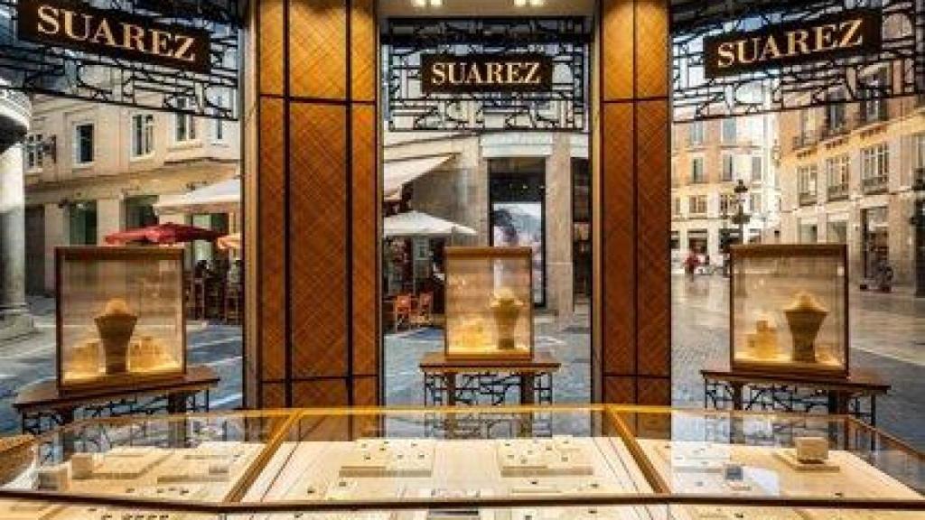 Interior de una tienda de Suarez en una imagen de archivo