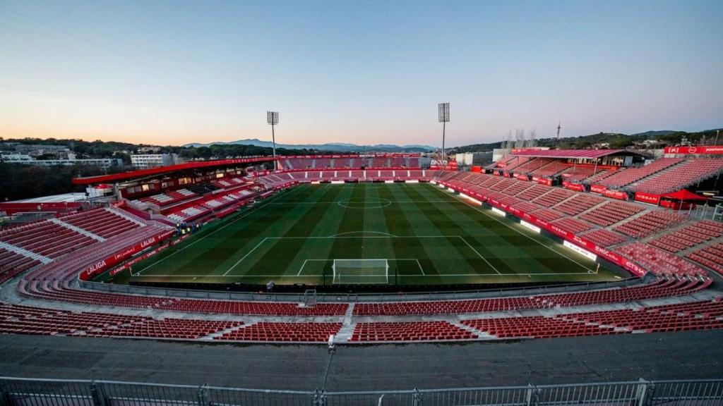 Panoràmica de Montilivi, el camp del Girona
