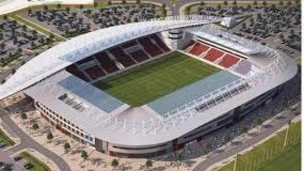 Imatge virtual del nou camp del Girona