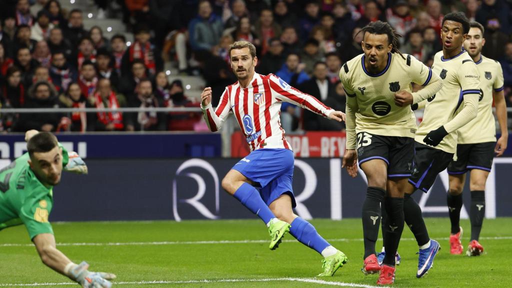 Griezmann marca el segundo gol del Atlético al Barça