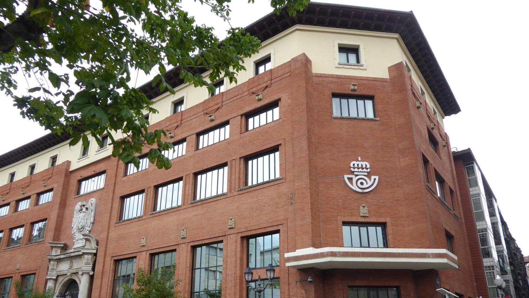 El edificio de Correos de Bilbao