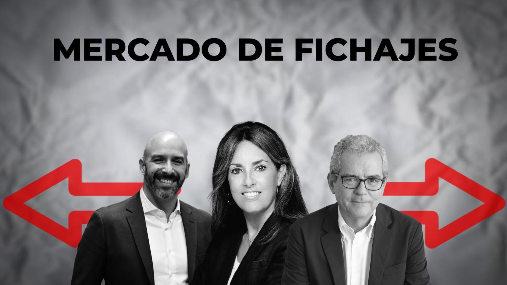 De izq. a dcha., Isaac Valero (DKV), Isabel Vida (Grup Focus) y Pablo Isla (L'Oreal) / EP