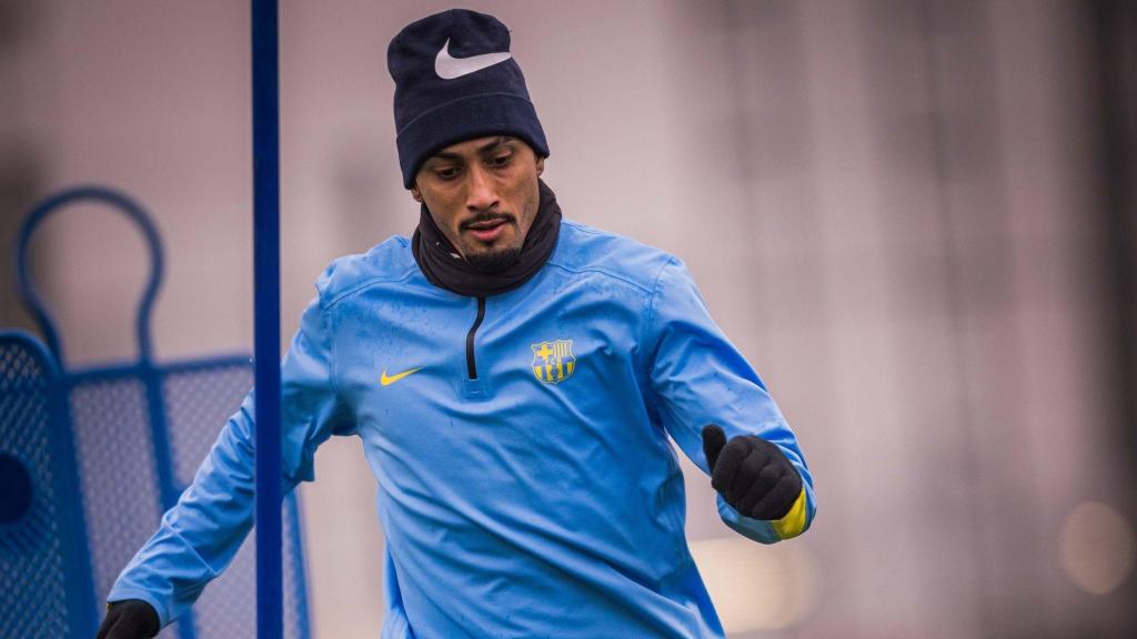 Raphinha vuelve a los entrenamientos con el Barça tras su sobrecarga