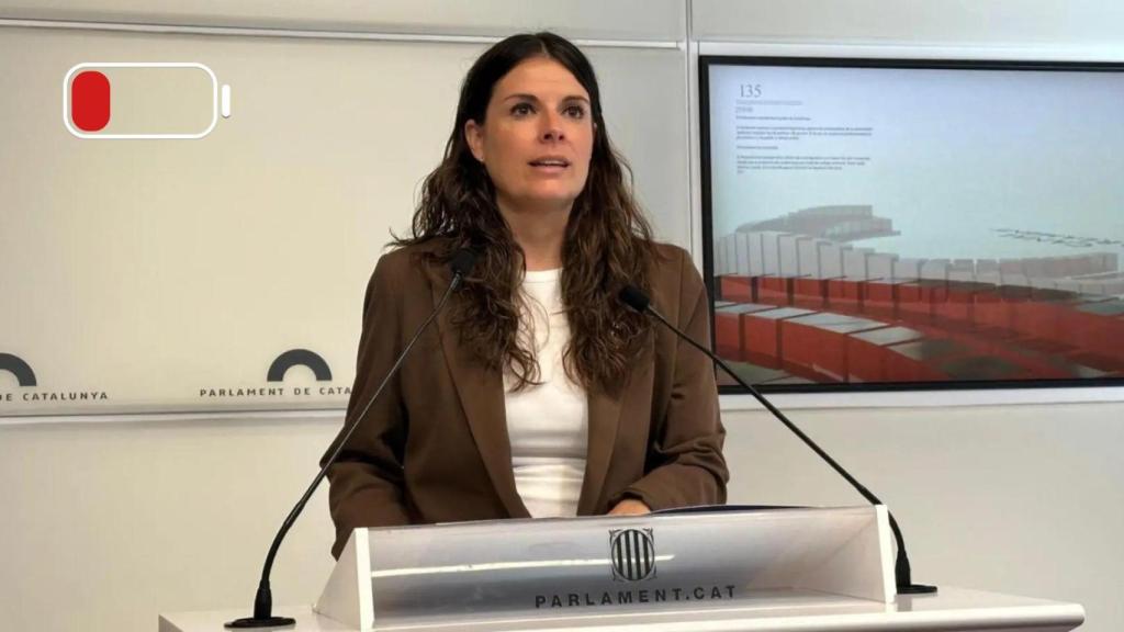 La portavoz y diputada de Junts, Mònica Sales