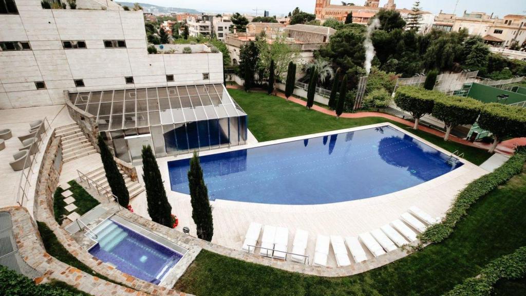 Exterior del club Arsenal Masculino de Barcelona