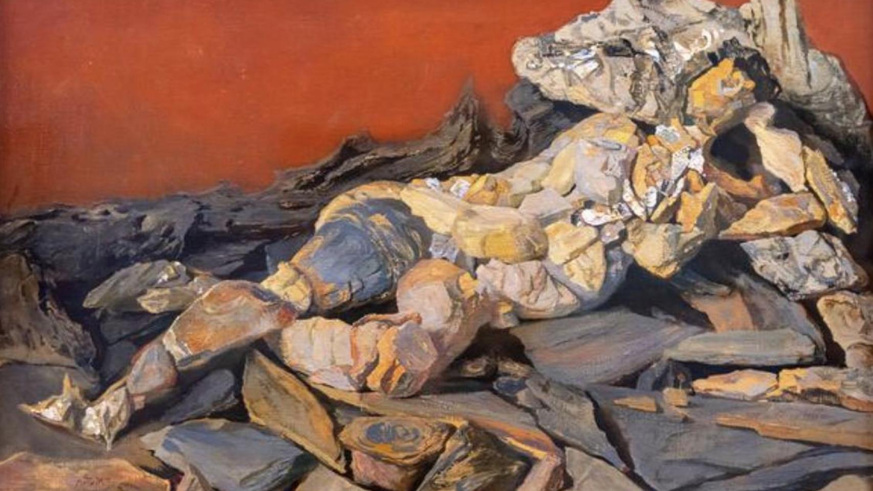 Escultura de piedra de Antoni Pitxot