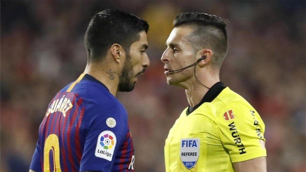 Carlos del Cerro Grande amb Luis Suárez